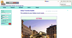 Desktop Screenshot of italytravelsguide.com